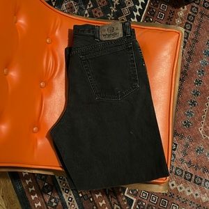 Womens Black Wrangler Jeans